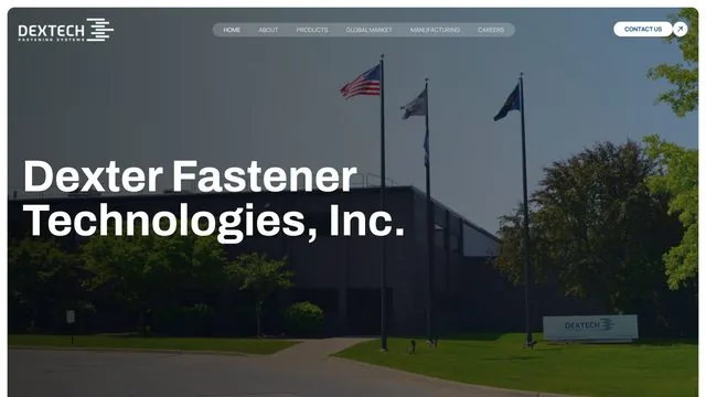 Dextech website by Blue Winds Media