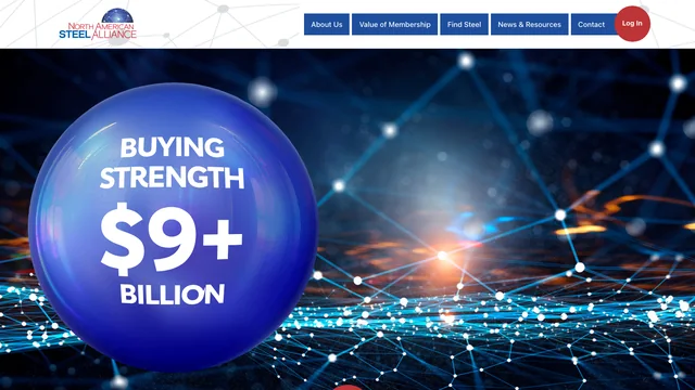 North American Steel Alliance website by Blue Winds Media