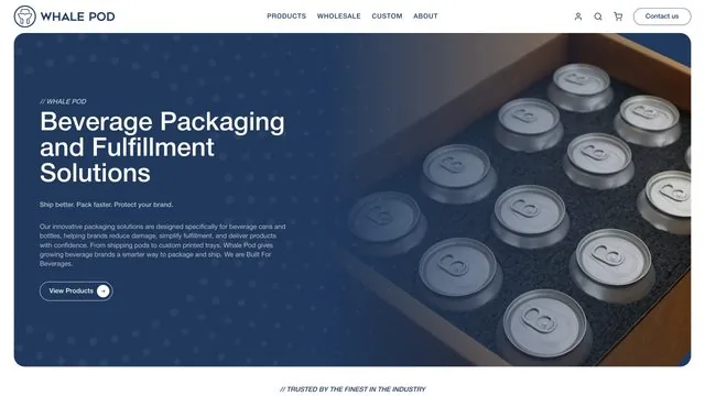 WHALE POD website by Blue Winds Media