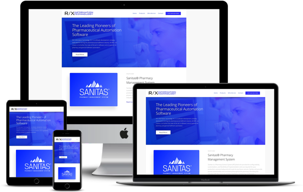 medical website design