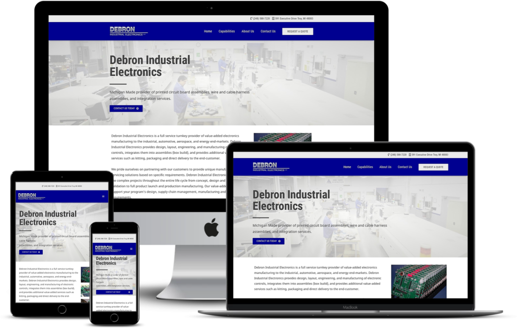 contractor website design